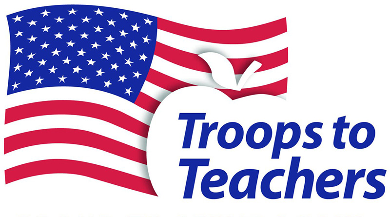 troops to teachers logo
