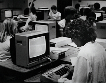 A tech savvy student in the early 1990s