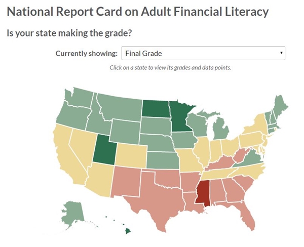 Adult Financial Literacy webpage