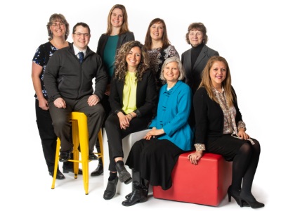 career collaborative staff group photo