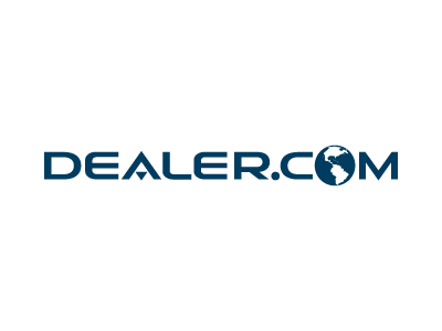Dealer.com logo in navy