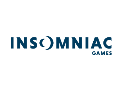 Insomniac Games logo in navy