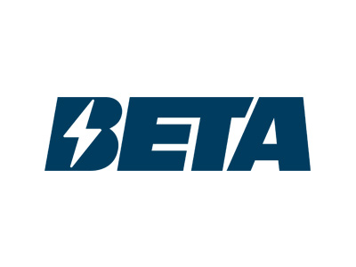 Beta logo in navy