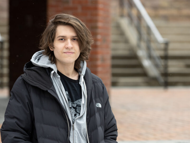 Diogo Ribeiro, International student from Brazil