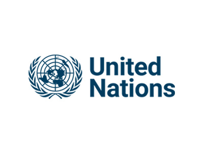 United Nations logo in navy