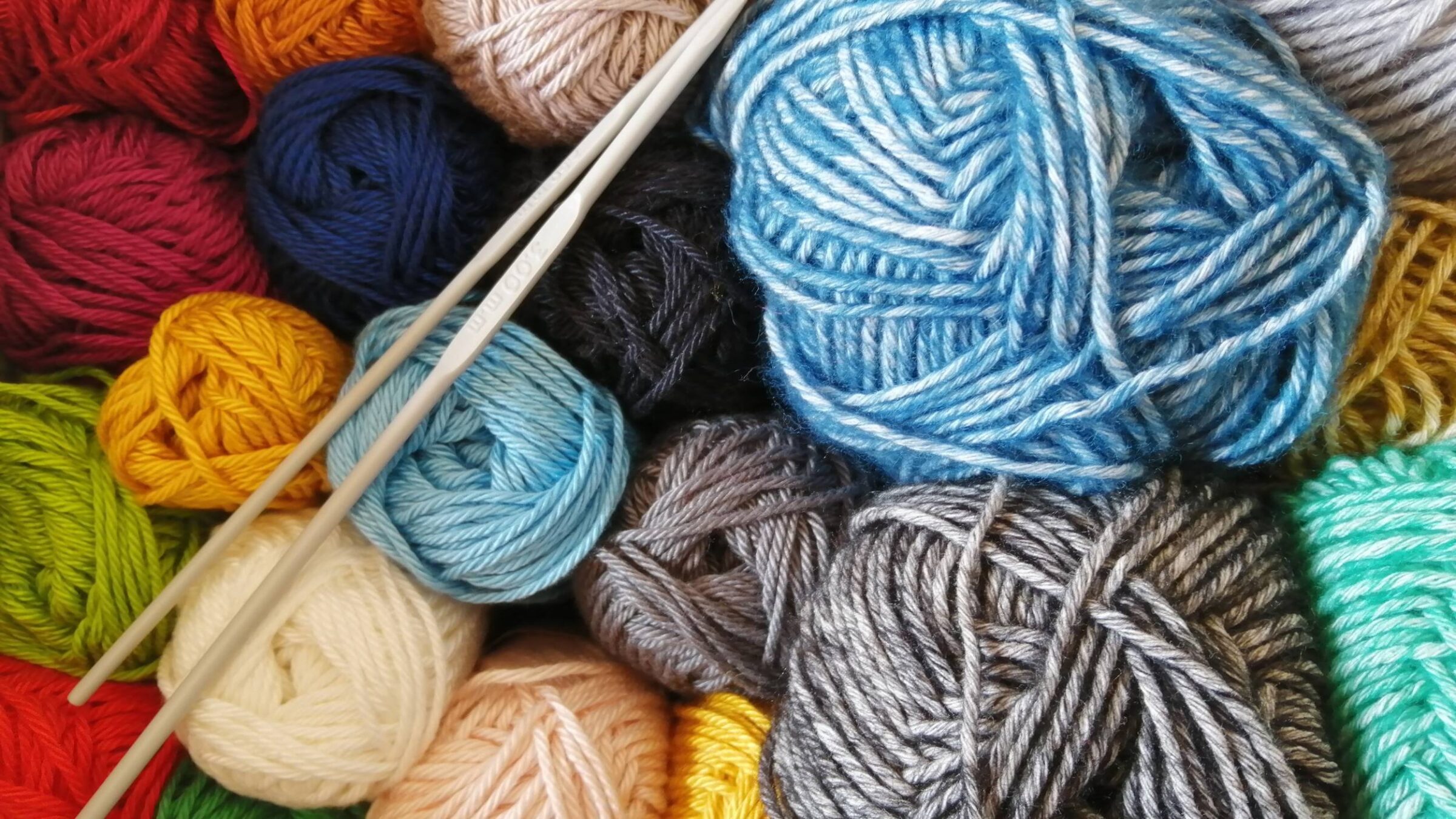 colorful yarn