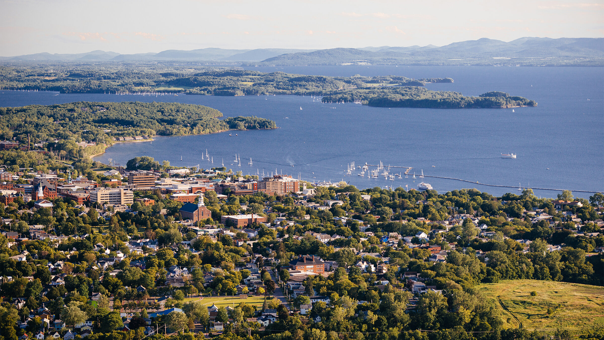 Aerial image of Burlington