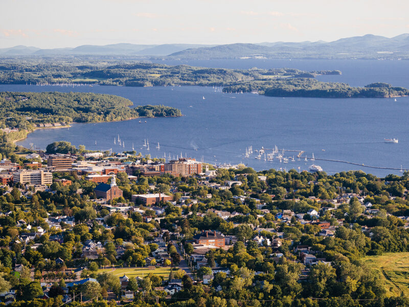Aerial image of Burlington