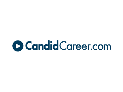 Candidcareer.com logo in navy