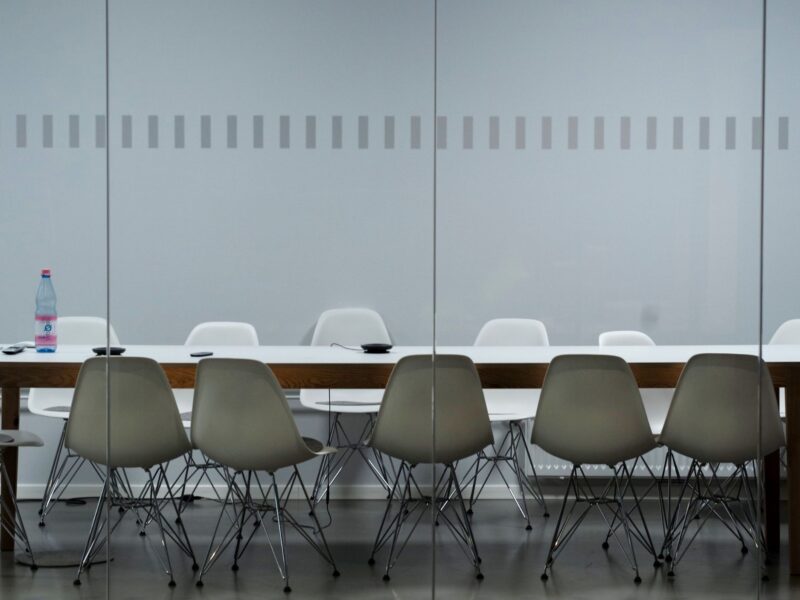 empty conference room