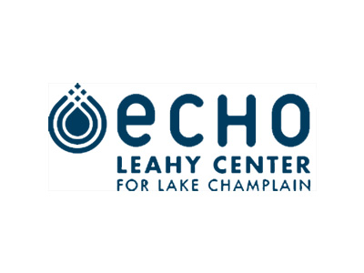 Echo Center logo in navy