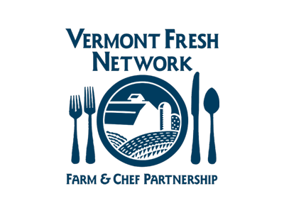 vermont fresh network logo in navy
