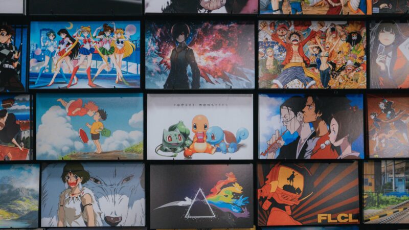 anime art panels