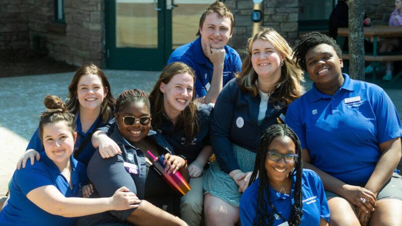 Champlain's 2023 Student Ambassador group photo