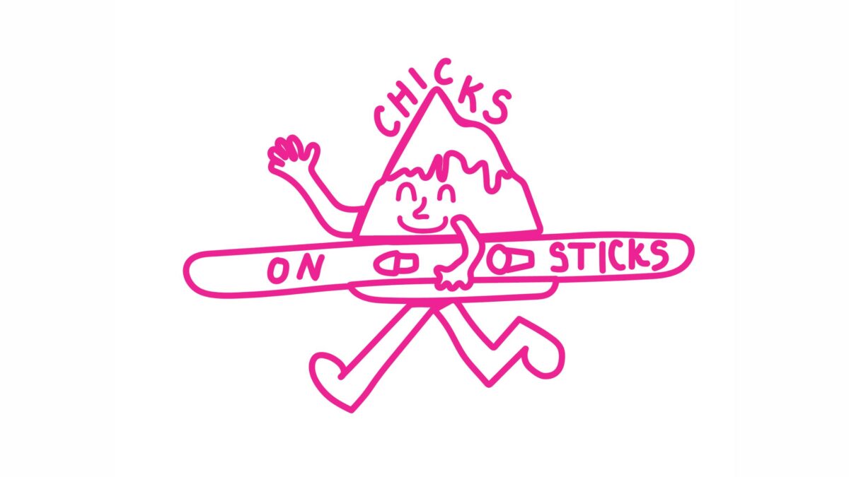Chicks on Sticks club logo