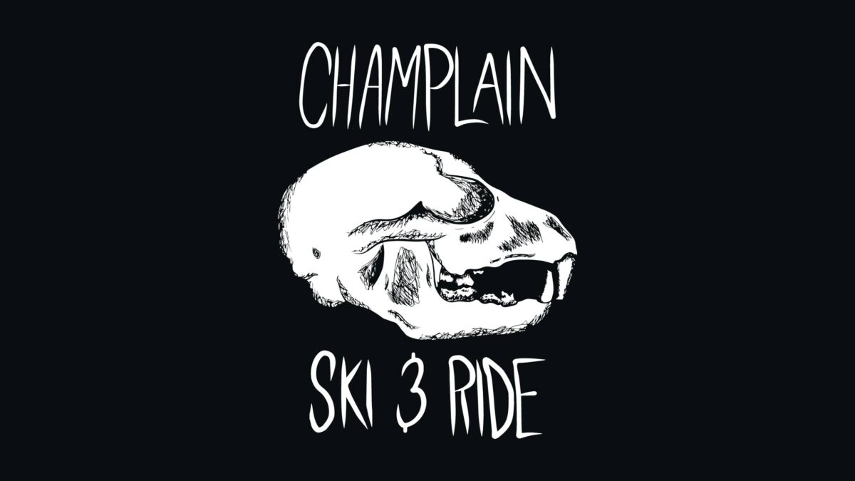 Ski & Ride Club skull logo