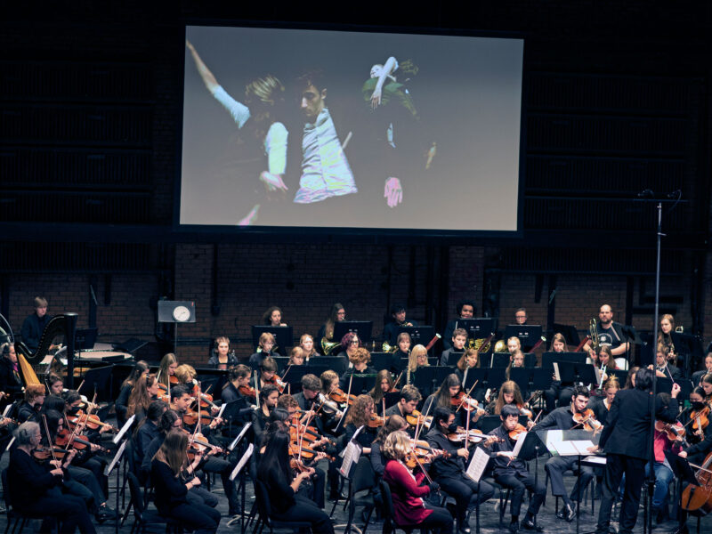 vermont symphony orchestra performing a song at the flynn theater in burlington