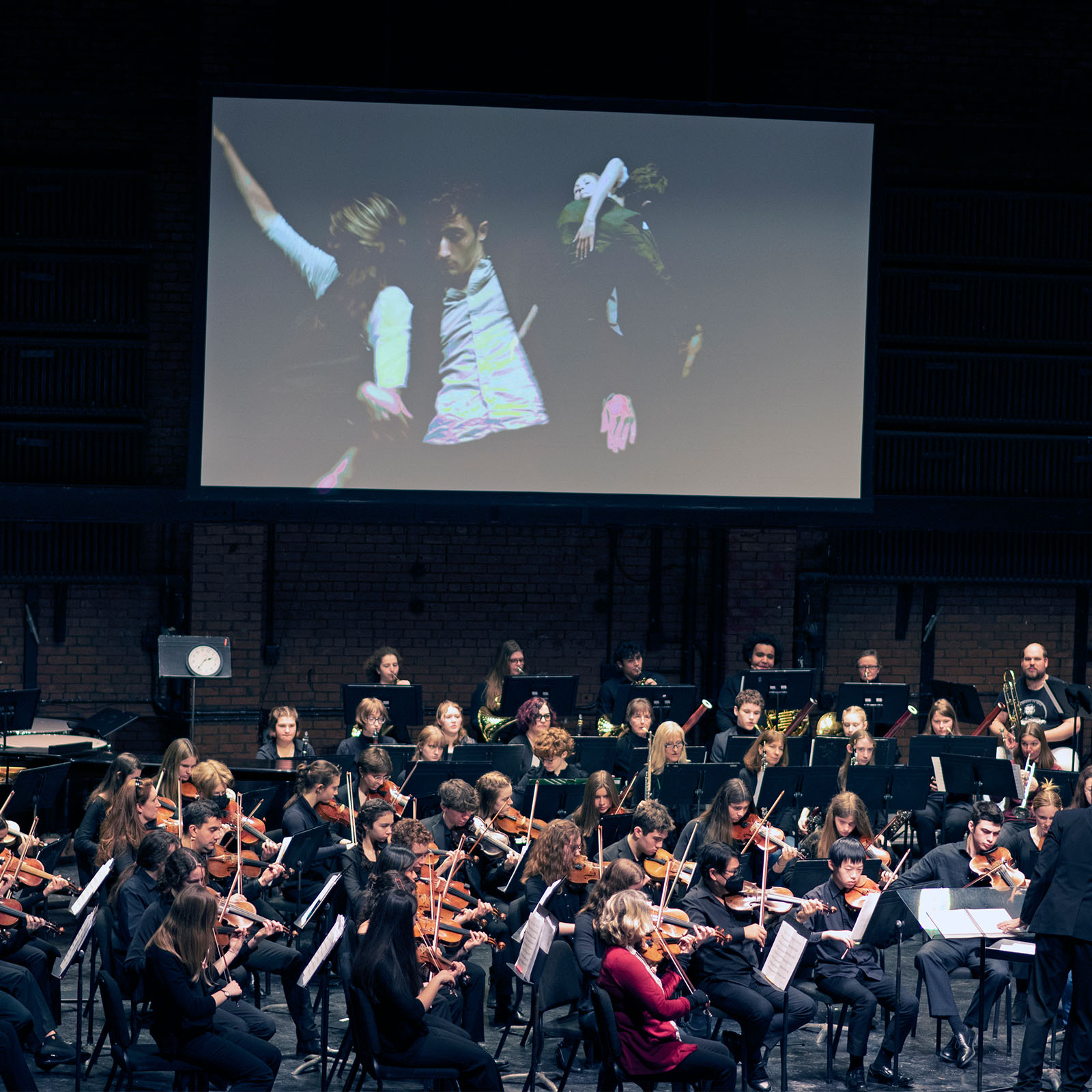 VSO performs with Emergent Media Center at the Flynn.