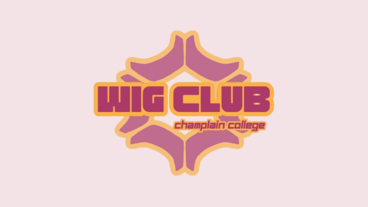 Women in games club logo on a pink background