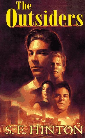 the cover of the book, the outsiders, by s. e. hinton