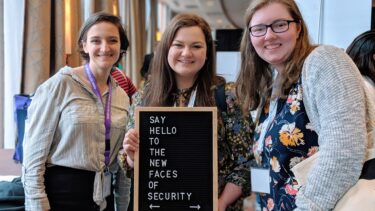 Champlain Women in Security students