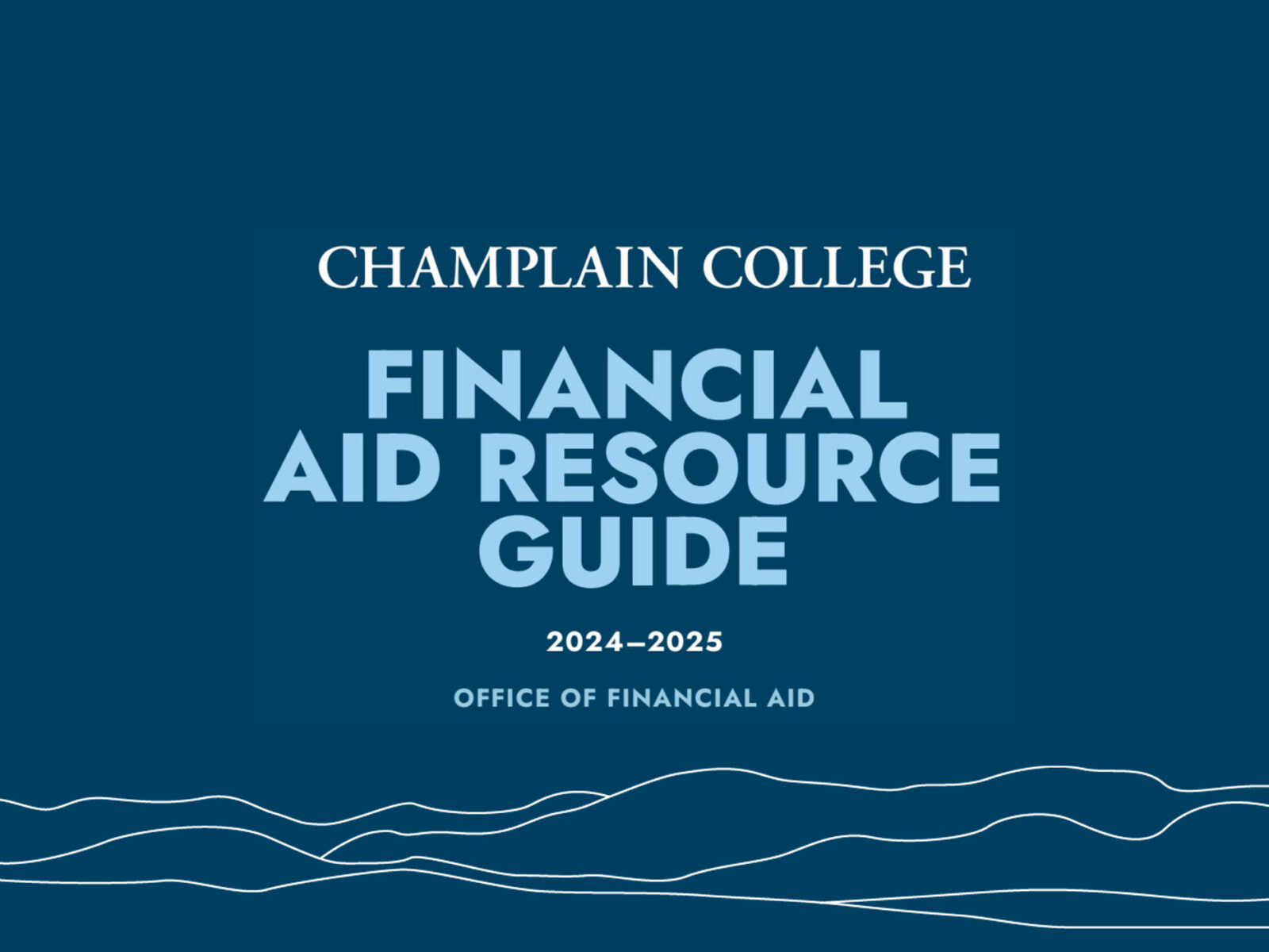Financial Aid Resource Guide 2024-2025 Cover Image