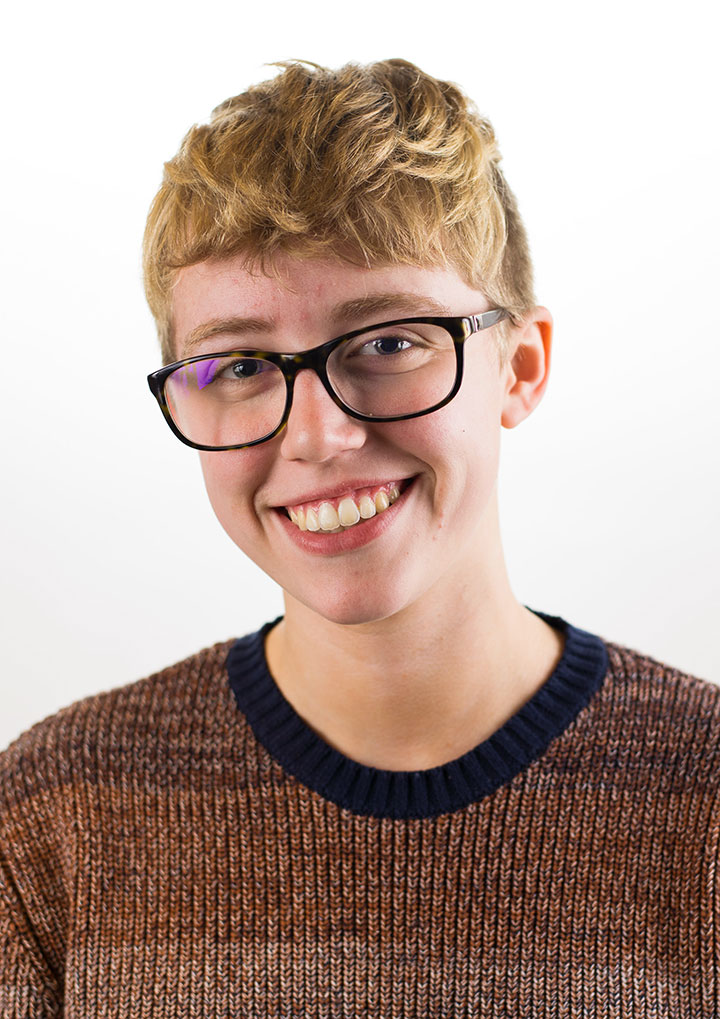 Champlain College student, Madeline Wailonis