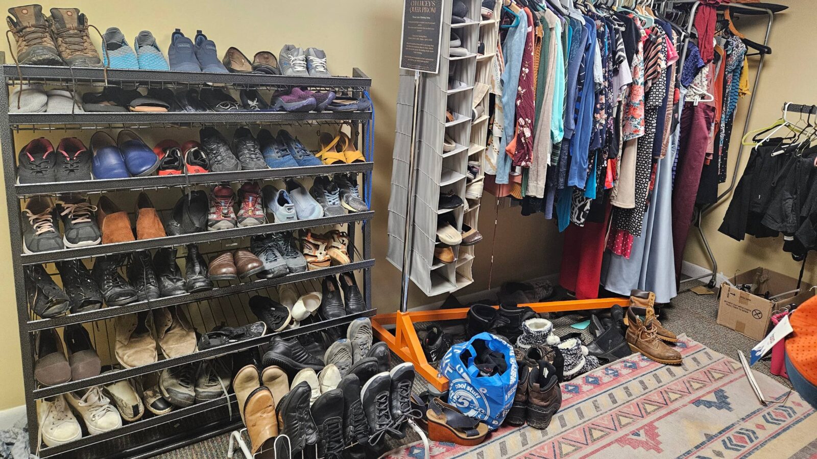Swap Shop clothing and shoe items
