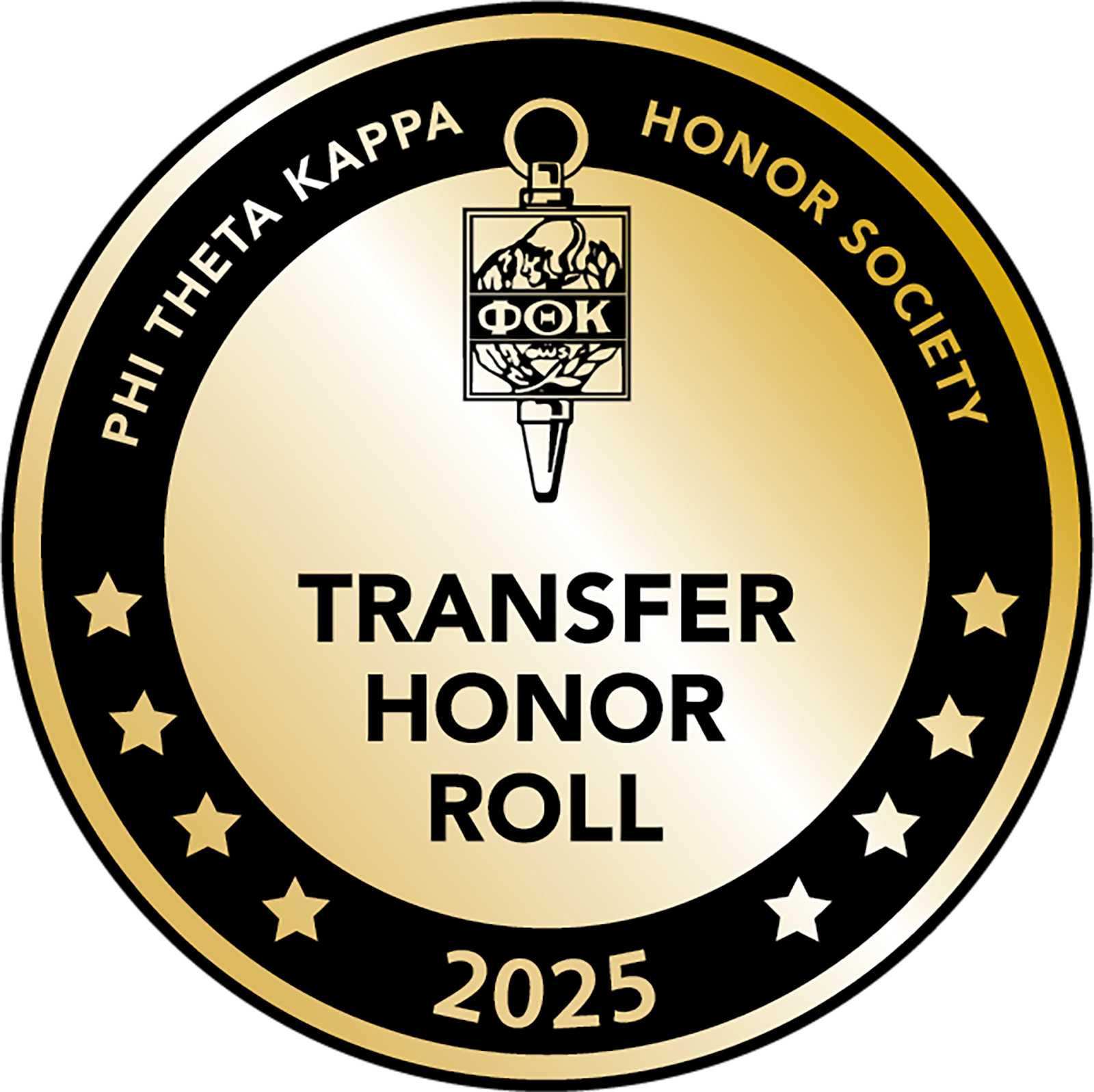PTK honor roll badge for 2025