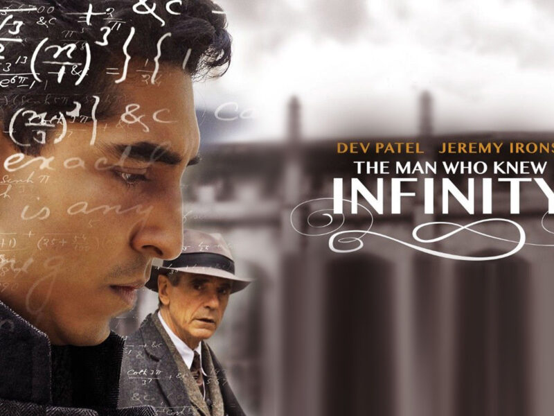 The man who knew infinity" two men looking thoughtful