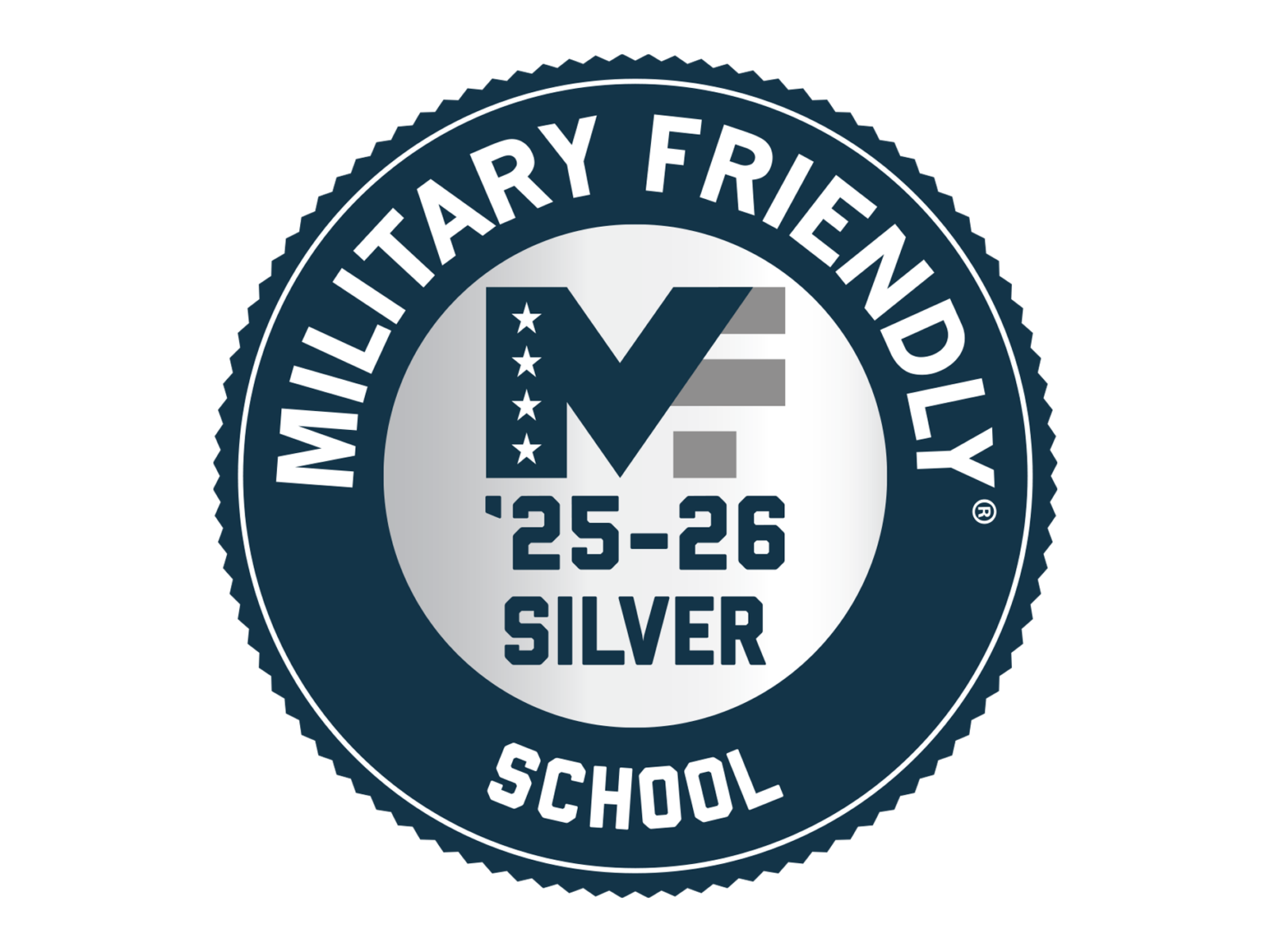 Military friendly school badge 2025-26