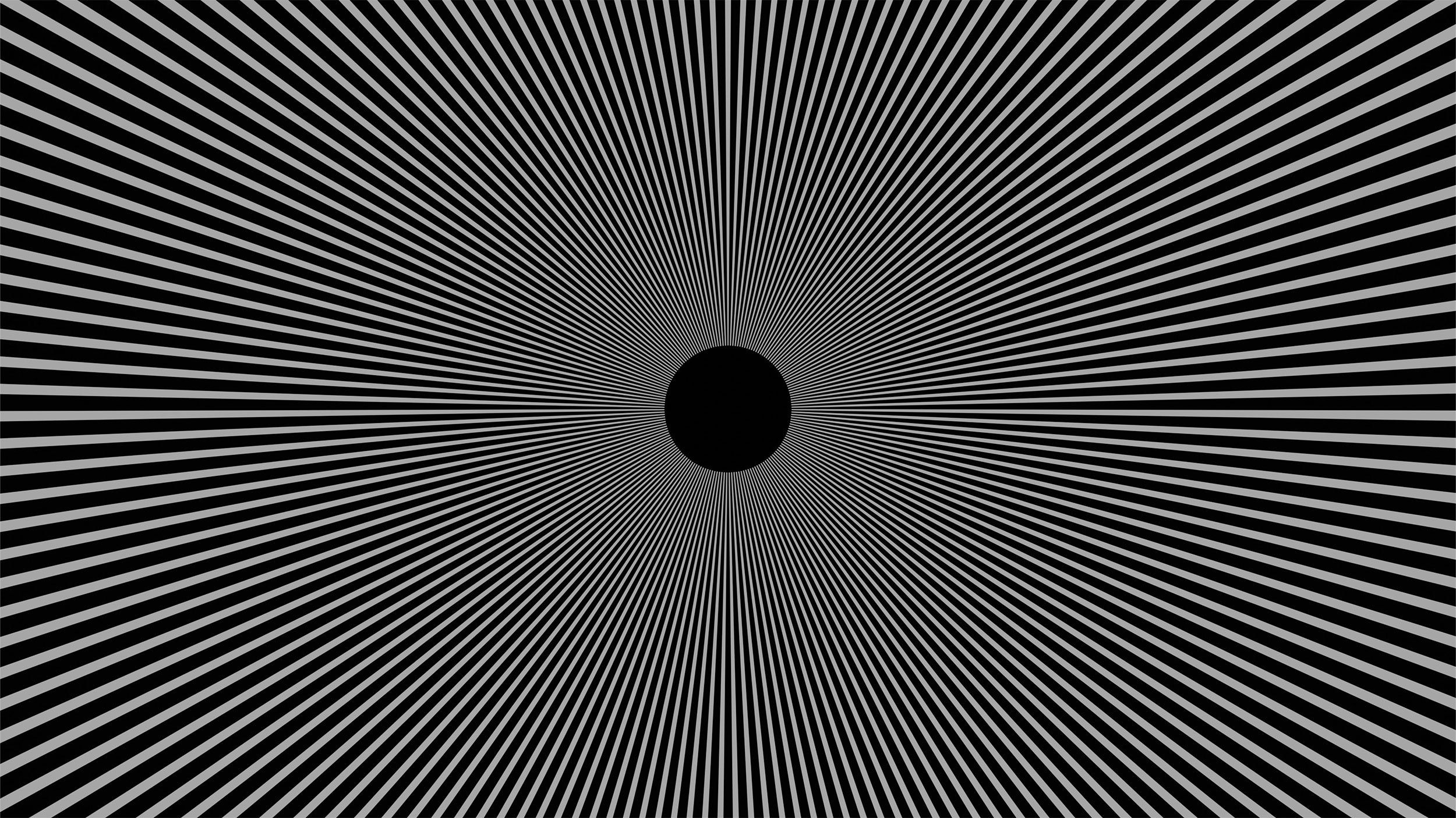 black and white crazy lines and design