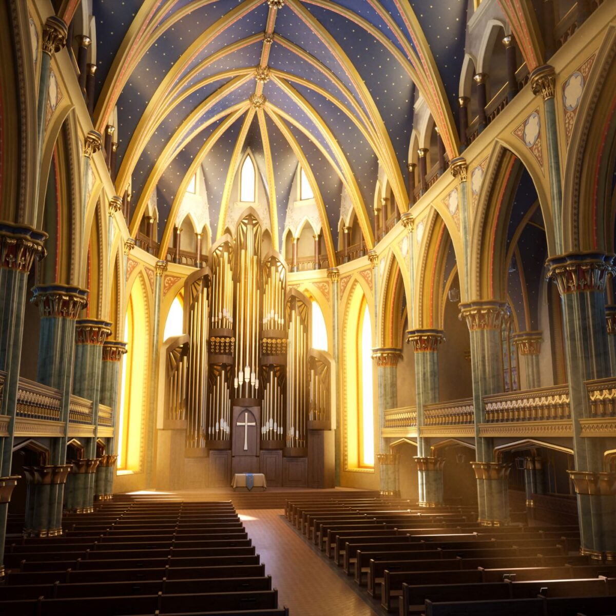 3D Art Example, Environment