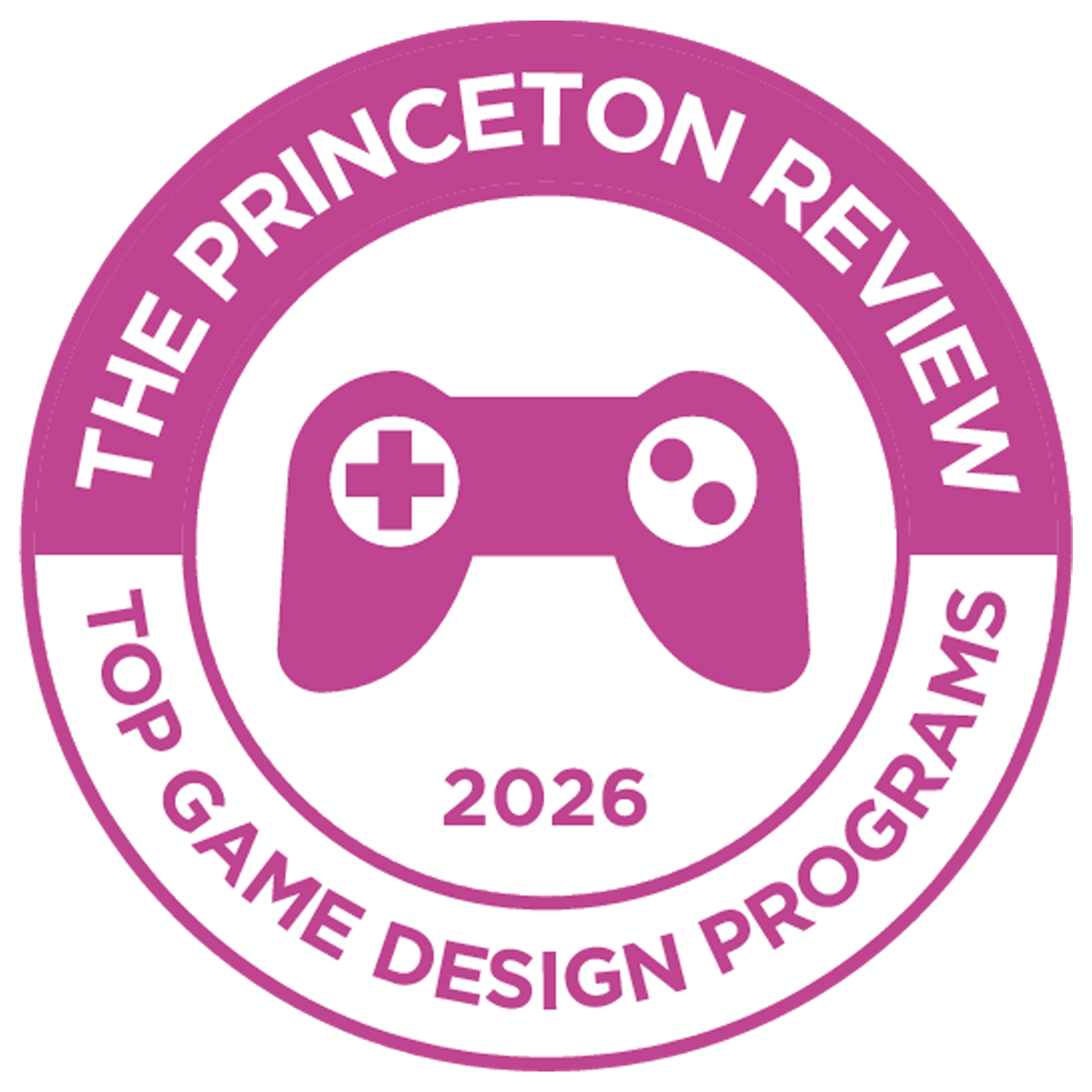Princeton Game Review Top Game Design Programs 2026 badge