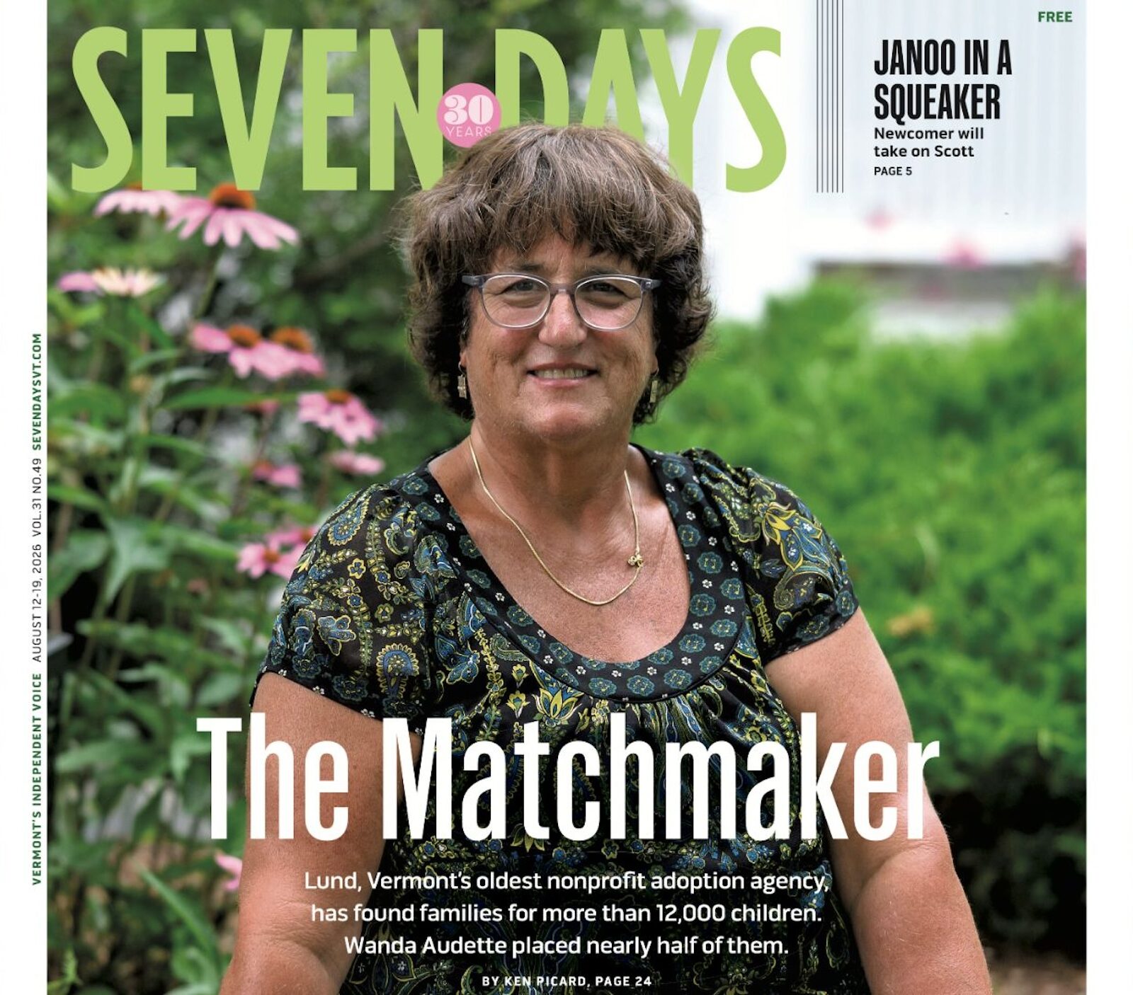 Seven Days cover with Wanda Audette