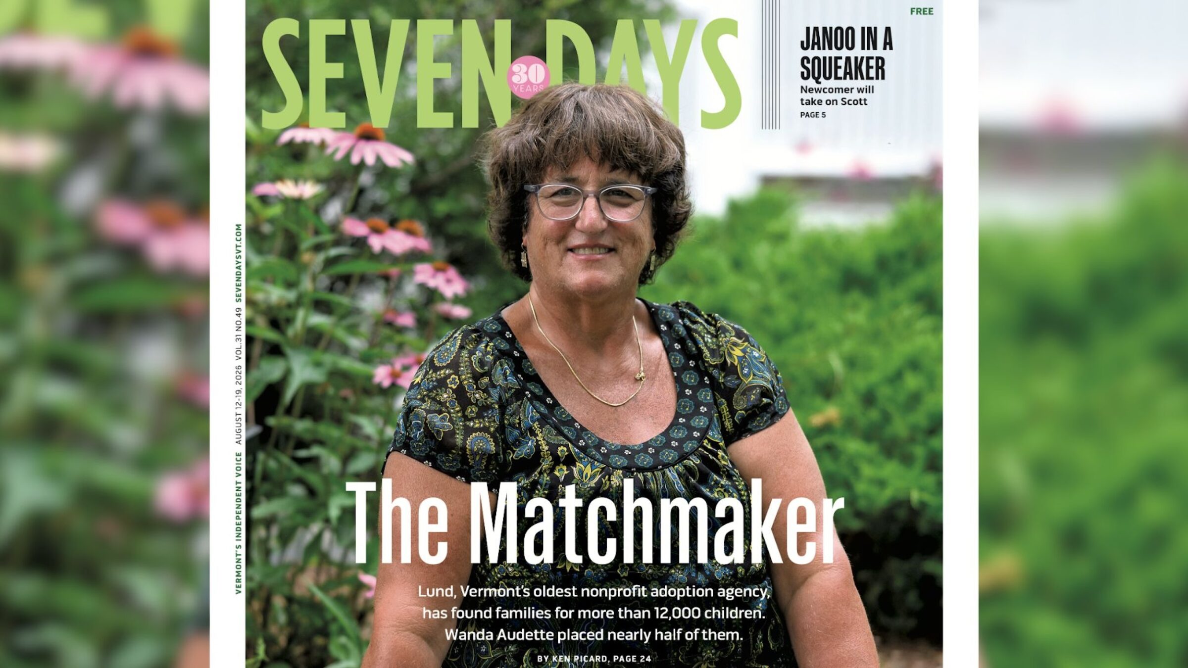 Seven Days cover with Wanda Audette