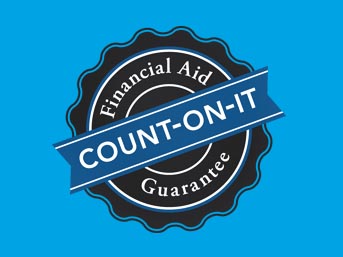 Count-On-It Financial Aid Guarantee Logo: click to learn more